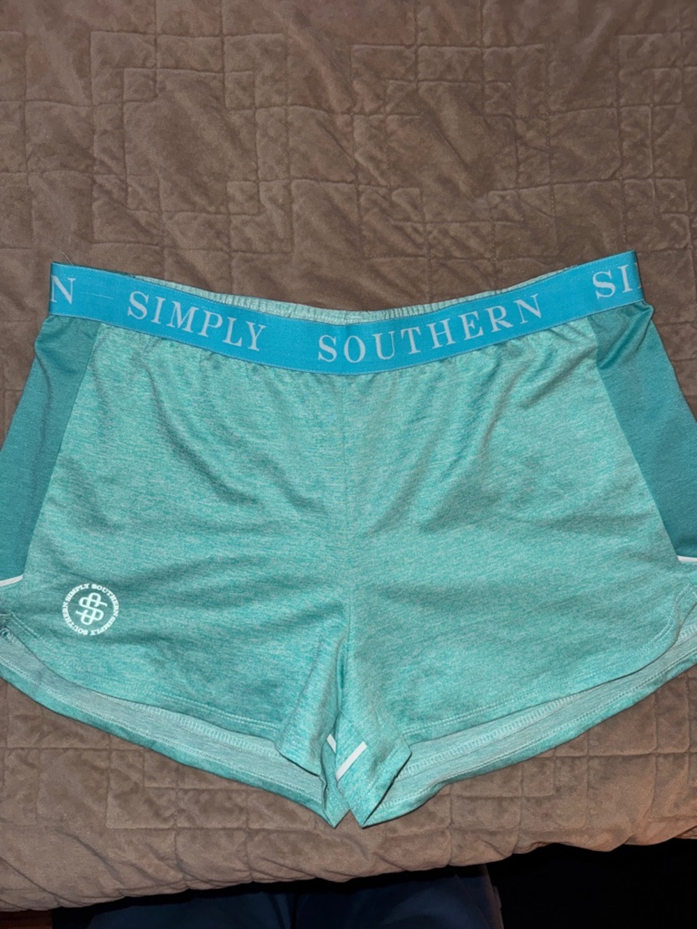 Simply Southern Cheer short -Topaz XXL NWT